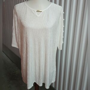 Elegant White Women's Top